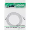 InLine komutacinis kabelis, S/FTP (PiMf), Cat.8.1, 2000MHz, be halogenų, baltas, 10 m