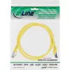 “InLine” komutacinis kabelis, S/FTP (PiMf), 8.1 kat., 2000 MHz, be halogenų, geltonas, 2 m