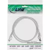 InLine komutacinis kabelis, S/FTP (PiMf), Cat.8.1, 2000MHz, be halogenų, pilkas, 3m
