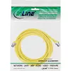 InLine komutacinis kabelis, S/FTP (PiMf), Cat.8.1, 2000MHz, be halogenų, geltonas, 7,5 m