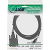 InLine Mini DisplayPort laidas, vyriškas – DVI-D 24+1 vyriškas, juodas/auksinis, 0,5 m