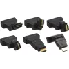 InLine HDMI į DVI adapteris HDMI kištukas / 24+1 lizdas 180° kampuotas paauksuotas