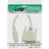 USB adapterio kabelis USB A tipo kištukas DB15 lizdas InLine 33101