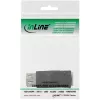 USB Adapter 2.0 InLine 33300 Type A lizdas / Type A lizdas