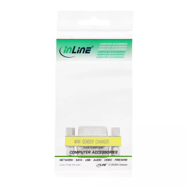 InLine Mini jungčių adapteris 9 Pin serial male / female