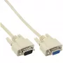 InLine VGA laidas 15 HD vyriškas / moteriškas, smėlio spalvos, 5 m