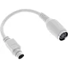 InLine klaviatūros adapterio kabelis 5 kontaktų DIN lizdas / PS/2 kištukas apie 10 cm