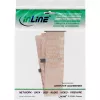 InLine SCSI U320 plokščiasis kabelis, 68 kontaktų, 2 įrenginiams, su terminatoriumi