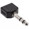 InLine garso adapteris 6,3 mm stereofoninis kištukas / 2× 3,5 mm stereofoninis lizdas
