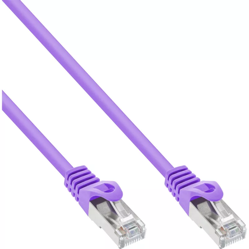 InLine komutacinis kabelis SF/UTP Cat.5e violetinis 7,5m