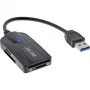 InLine kortelių skaitytuvas USB 3.1 USB-A, skirtas SD/SDHC/SDXC, microSD, suderinamas su UHS-II