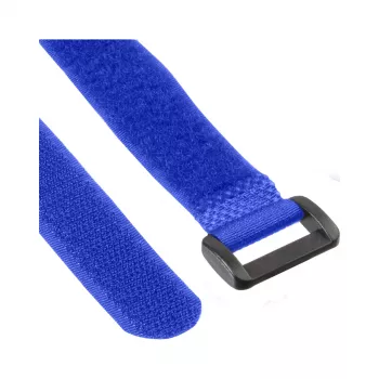 InLine kabelis Strips hook-and-loop 20 x 400mm 10 vnt. blue