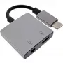 InLine USB-C garso adapterio laidas, USB-C į 3,5 mm lizdą + PD 30 W