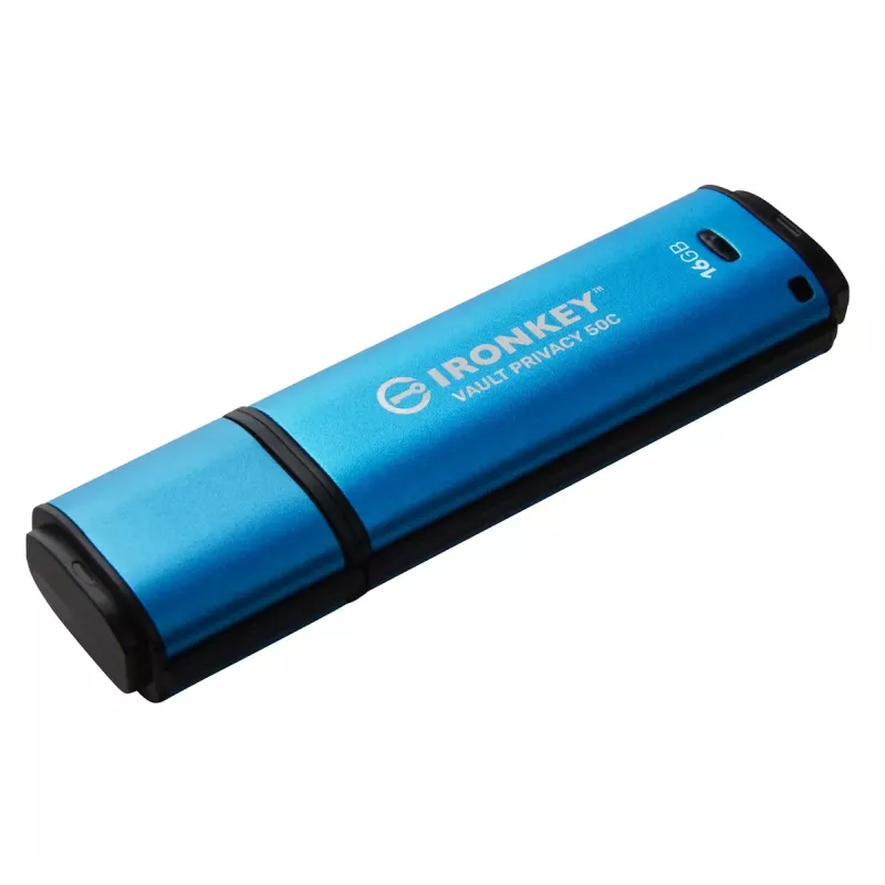 „Kingston Technology IronKey“ 16 GB USB-C Vault Privacy 50C AES-256 šifruotas, FIPS 197