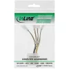 Maitinimo adapterio kabelis Molex InLine 33341A 0,05 m 4x ventiliatoriaus jungtis