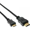 InLine HDMI mini laidas, High Speed HDMI, AM/CM, paauksuoti kontaktai, 1,5 m