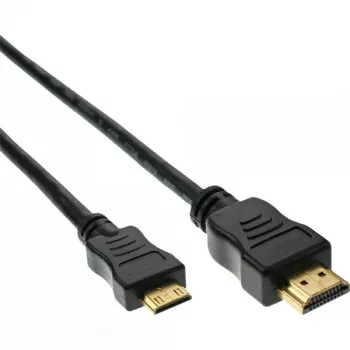 InLine HDMI mini laidas, High Speed HDMI, AM/CM, paauksuoti kontaktai, 1,5 m