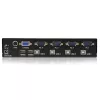 StarTech.com 4 prievadų profesionalus VGA USB KVM jungiklis su šakotuvu