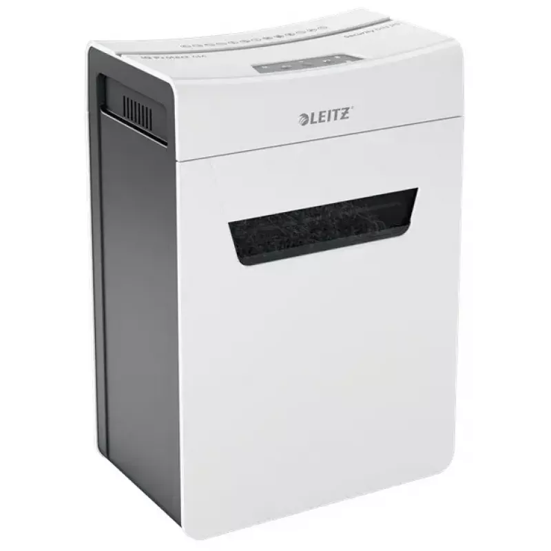 Popieriaus smulkintuvas LEITZ IQ Protect Premium 6M P5 — Mikro pjovimas, 18 l, Jutiklinis valdymas, 351×204×355 mm