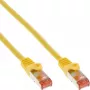 InLine komutacinis kabelis S/FTP PiMF Cat.6 250MHz PVC CCA geltonas 1m