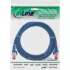 InLine komutacinis kabelis S/FTP PiMF Cat.6 250MHz PVC CCA mėlynas 0,25 m