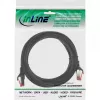 InLine komutacinis kabelis S/FTP PiMF Cat.6 250MHz PVC CCA Juoda 1.5m