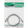 InLine komutacinis kabelis S/FTP PiMF Cat.6 250MHz PVC CCA pilkas 1,5 m