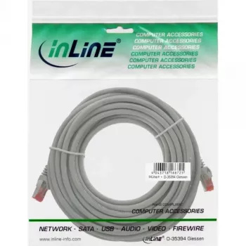 InLine komutacinis kabelis S/FTP PiMF Cat.6 250MHz PVC CCA mėlynas 7,5m