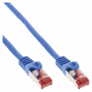 InLine komutacinis kabelis S/FTP PiMF Cat.6 250MHz PVC CCA mėlynas 3m