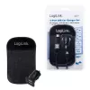 Mobiliojo įrenginio įkroviklis LogiLink PA0204 Universalus Juodas Cigarečių degiklio lizdui Vidinis 12/24V 2,1A