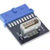 InLine USB 3.0 į USB 3.1 priekinio skydelio Key-B adapteris vidinis Daugiaspalvis