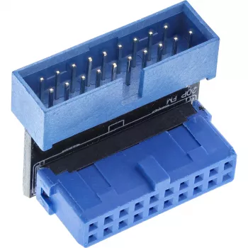 InLine USB 3.0 adapteris vidinis, jungtis kištukas / lizdas, kampinė žemyn