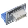 InLine USB 3.0 – USB 3.1 priekinio skydelio Key-B adapteris, tiesus, vidinis
