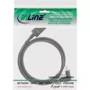 InLine DisplayPort 1.4 laidas, 8K4K, žemyn nukreiptas, juodos ir auksinės spalvos, 5m