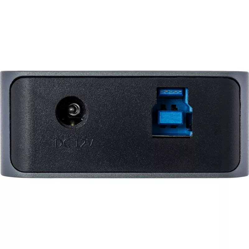 InLine USB 3.2 Gen.1 šakotuvas, 7 prievadų, su jungikliu, aliuminis, pilkas, su maitinimo bloku