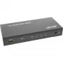 InLine HDMI jungiklis 3 IN į 1 OUT signalas 4K2K 3D HD garsas