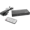 InLine HDMI jungiklis 3 IN į 1 OUT signalas 4K2K 3D HD garsas