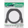 InLine didelės spartos HDMI laidas su Ethernet, Premium 4K2K, kištukas / kištukas, juodas, 0,3 m