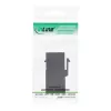 InLine USB 3.1 užfiksuojamas modulis, USB-A F/F, juodas korpusas