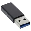 USB 3.2 Gen.2 adapteris InLine 35810 USB-A kištukas USB-C lizdas