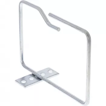 Kabelių laikiklis InLine 19110I metalinis cinkuotas anga ilgojoje pusėje 140x100mm