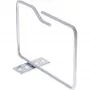 Kabelių laikiklis InLine 19110I metalinis cinkuotas anga ilgojoje pusėje 140x100mm