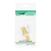 InLine Keystone montavimo adapteris, palydoviniam kabeliui, 2x F lizdai, baltas