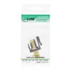 InLine Keystone montavimo adapteris, palydoviniam kabeliui, 2x F lizdai, juodas