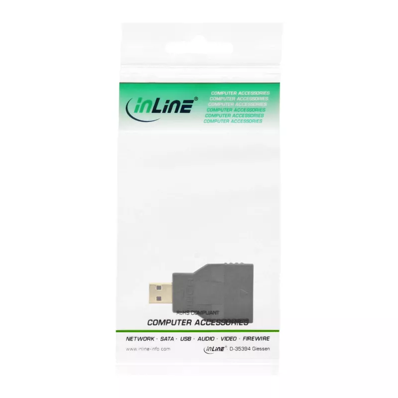 InLine HDMI adapteris, HDMI C lizdas / HDMI D kištukas, 17690C