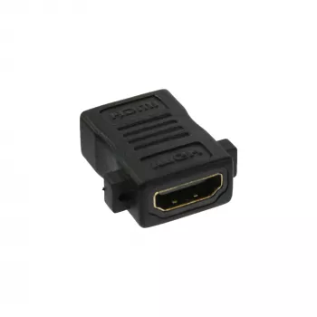 InLine HDMI montavimo adapteris HDMI A jungtis / jungtis, auksuotas, 4K2K
