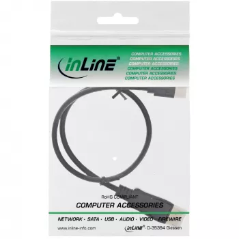 Mini DisplayPort į DisplayPort laidas InLine 17133S 3m juodas