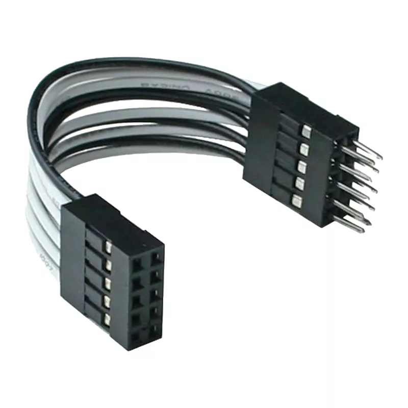 InLine USB vidinis ilgintuvas 2x 5 kontaktų kištukas/lizdas tiesiogiai, 0,05 m