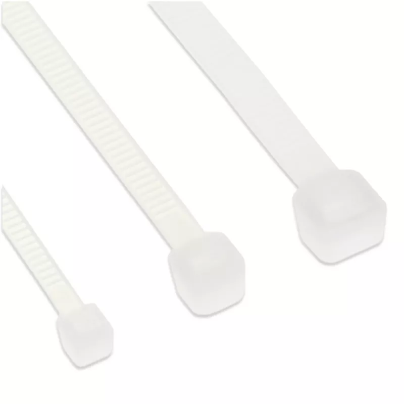 Kabelių raiščiai InLine 450 mm × 4,8 mm, tempiamasis stipris 215,7 N, balta, 100 vnt.