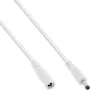 InLine nuolatinės srovės ilginamasis laidas, DC kištukas/lizdas 4,0x1,7 mm, baltas, 3 m